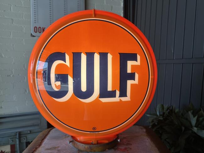 1955 Gilbarco Gulf Benzinepomp VK8910 | Overige | Diversen
