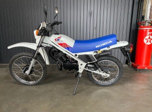 1987 Honda MT50 Wit Blauw VT499