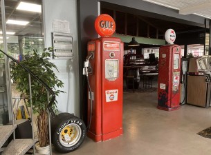 1947 Wayne 70 Gulf Benzinepomp