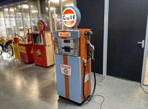 Wayne 500 Gulf Benzinepomp