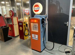 1955 Beckmeter M3 Gulf Benzinepomp