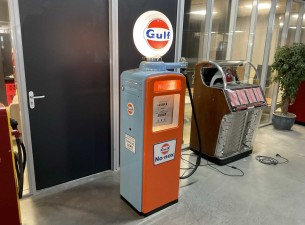 1955 Beckmeter M3 Gulf Benzinepomp