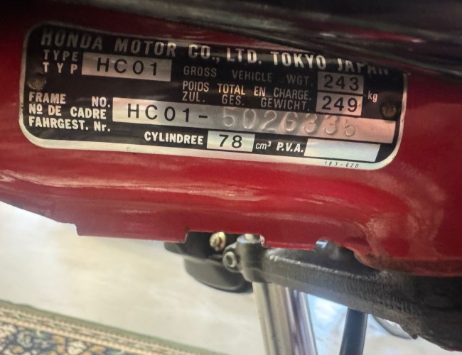 1984 Honda MB-8 Origineel VT711 | Transport | Bromfiets / Motor