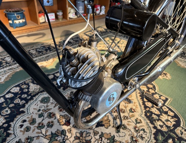 1950 Miele Motor Fahrrad Sachs 98 ccm Model 1950 VT850 | Transport | Bromfiets / Motor