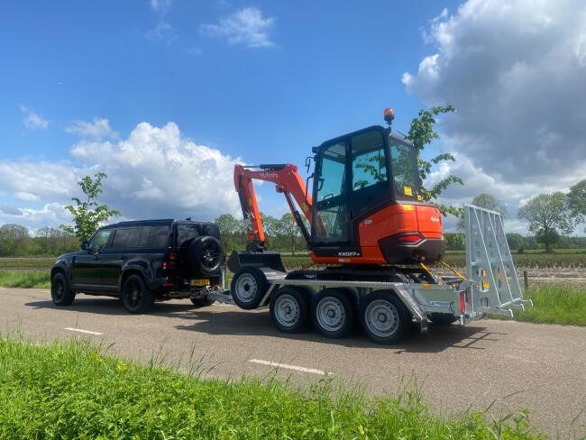 2023 Ifor Williams GP126 Klep 3-asser VK10830 | Aanhangwagen | Machinetransporter