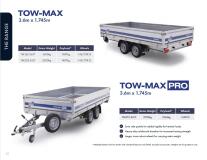 2026 Ifor Williams Tow-Max TM272-3617 PRO VT1102 | Aanhangwagen | Platformtrailer